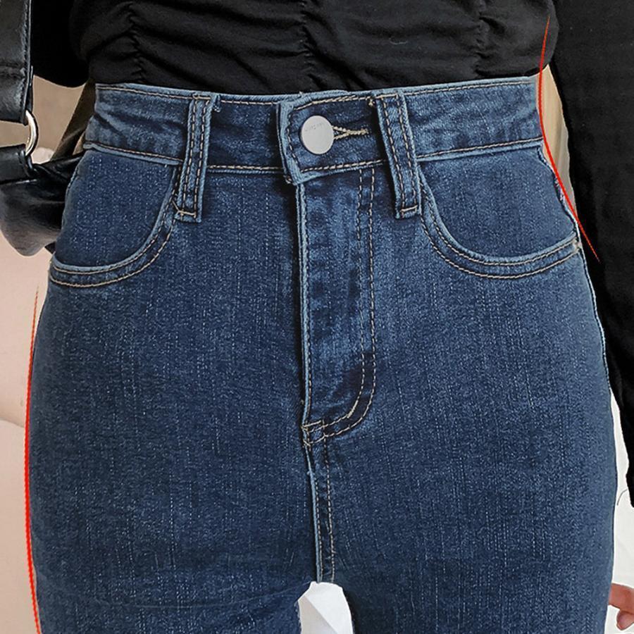 11747391 olgabasha ダークブルー デニムパンツ 11747391 olgabasha ダークブルー デニムパンツ - メルカリ