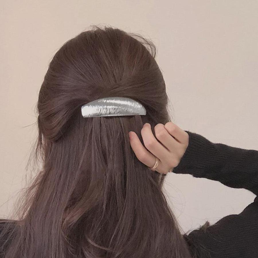 メタルバレッタ ヘアクリップ 韓国髪飾り｜bonecom2023｜18