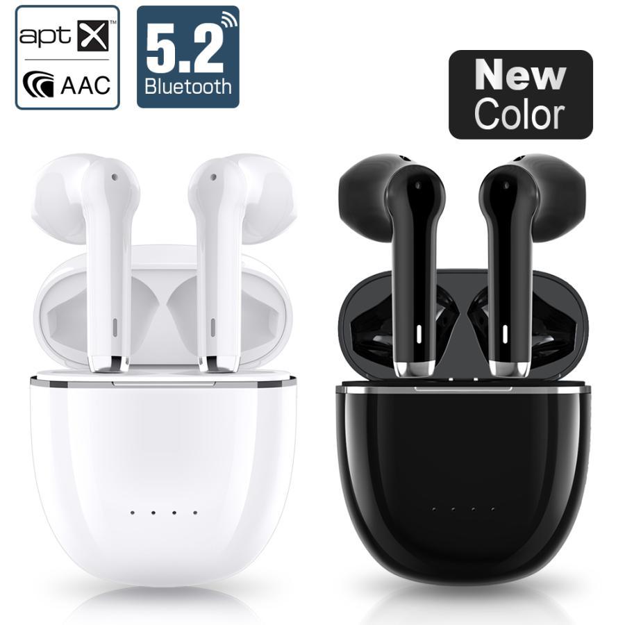 ワイヤレスイヤホン bluetooth イヤホン マイク付き 片耳 両耳 CVC8.0ノイズキャンセリンク 長時間 通話可 スポーツ iPhone/Android対応 aptX&AAC対応