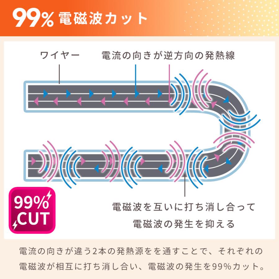 「クーポンで7182円」電気毛布 電気ブランケット 掛け敷き兼用可能 極上ふわとろ 電波99%カット 丸洗い可能 ヒーター毛布 もこもこ  抗菌防臭 静電気防止 省エネ | ブランド登録なし | 15