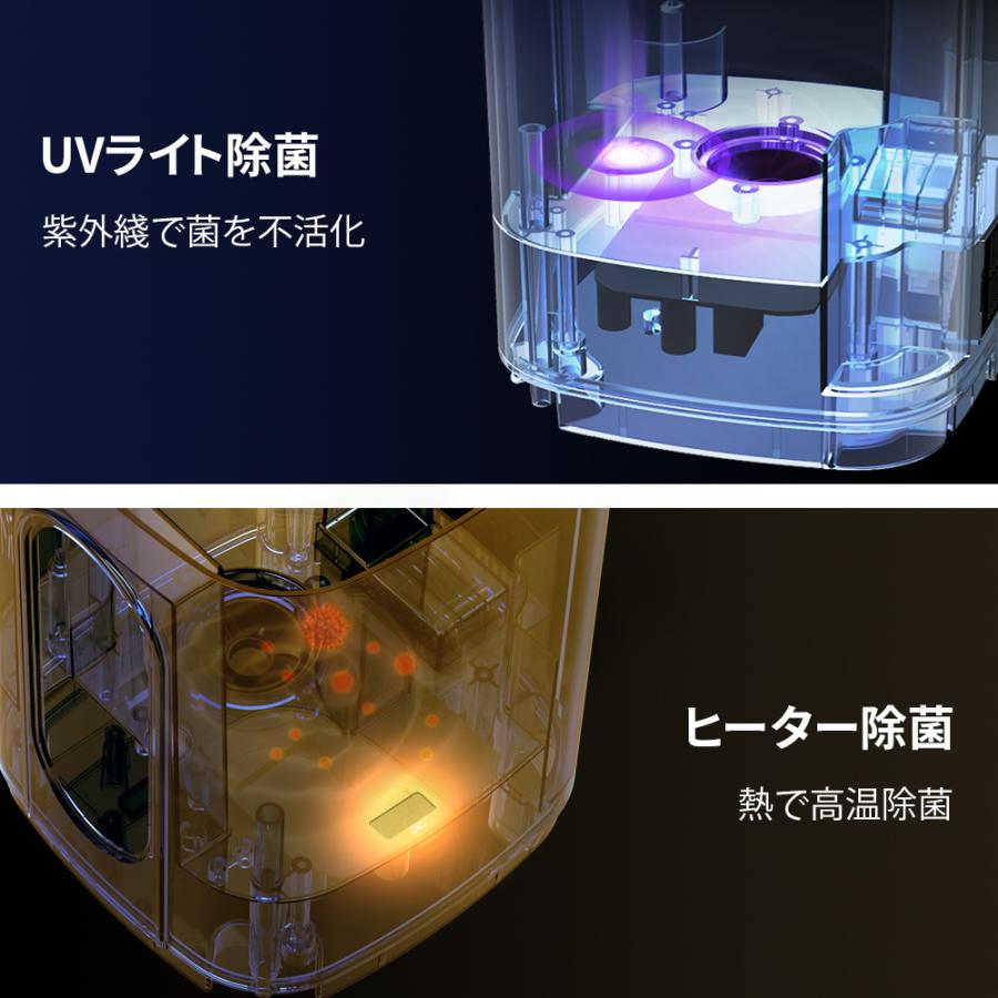 タワー式大容量加湿器 マイナスイオン機能 UV除菌 4重除菌 9L 大容量 タワー型 加湿器 空焚き防止機能 4段階霧量調節 その他