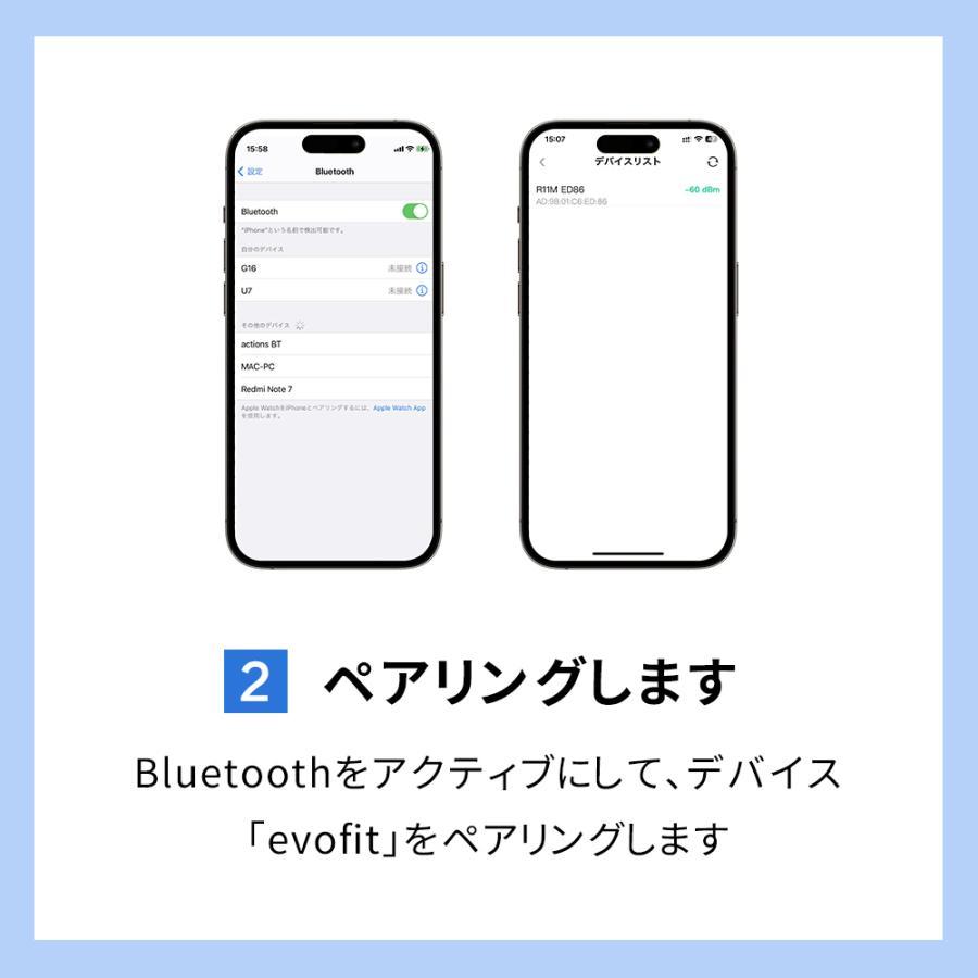 evofit スマートリング 24時間健康管理 大容量バッテリー 最大12日連続稼動 睡眠分析 運動計測 血中酸素濃度 高精度 IP68完全防水 USB充電式 iPhone/Android対応 |  | 17
