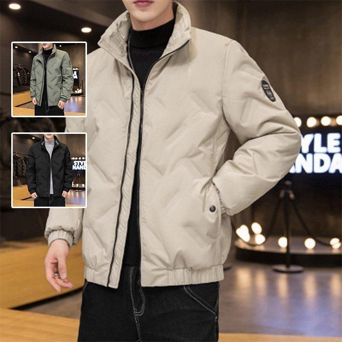 大人も着やすいシンプルファッション 保温 軽量 ストリート シンプル 立襟 ダウンコート メンズ ダウンジャケット アウター あったか おしゃれ ジャンパー 撥水 男性 彼氏 冬 冬服 防風 防寒 ダウンコート サイズ 3xl Campanhas Cnbb Org Br