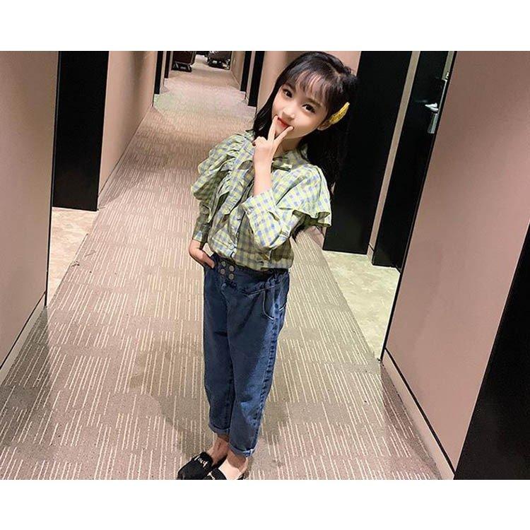 長袖 おしゃれ デニム 女の子 新品 上下セット 韓国子供服 Tシャツ お出かけ 子供服 可愛い 長ズボン 春秋 通学着 キッズ ブラウス セットアップ Ha1dv9sr29 子ども服 シューズ Editorialdismes Com
