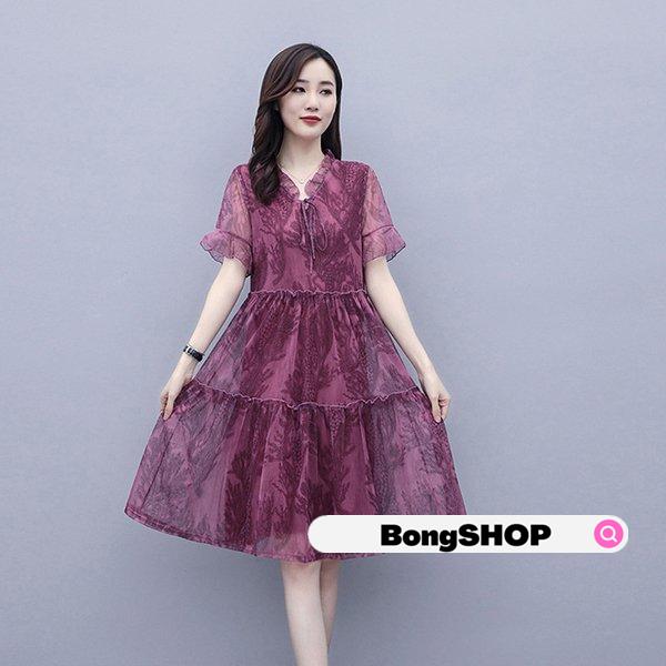 ワンピース レディース 40代 代 夏 半袖 きれいめ 上品 花柄ワンピース Vネック Aライン 大きいサイズ パーティードレス おしゃれ 韓国風 着痩せ 通勤 新品 今季ブランド