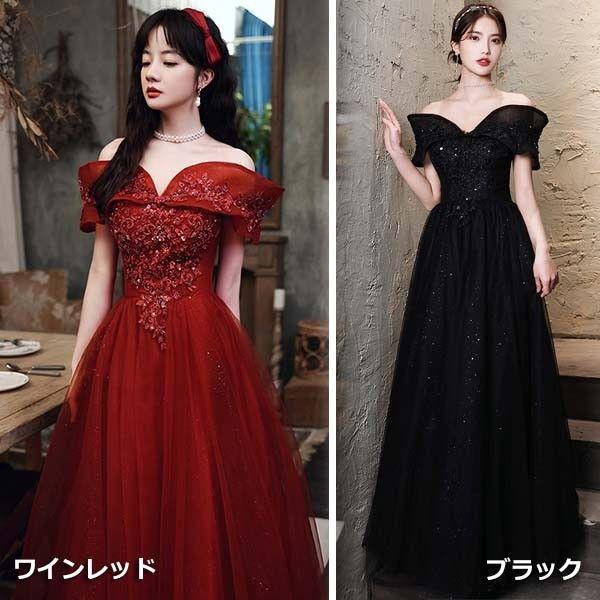 イブニングドレス 花柄 可愛い 発表会ドレス ロングドレス レース