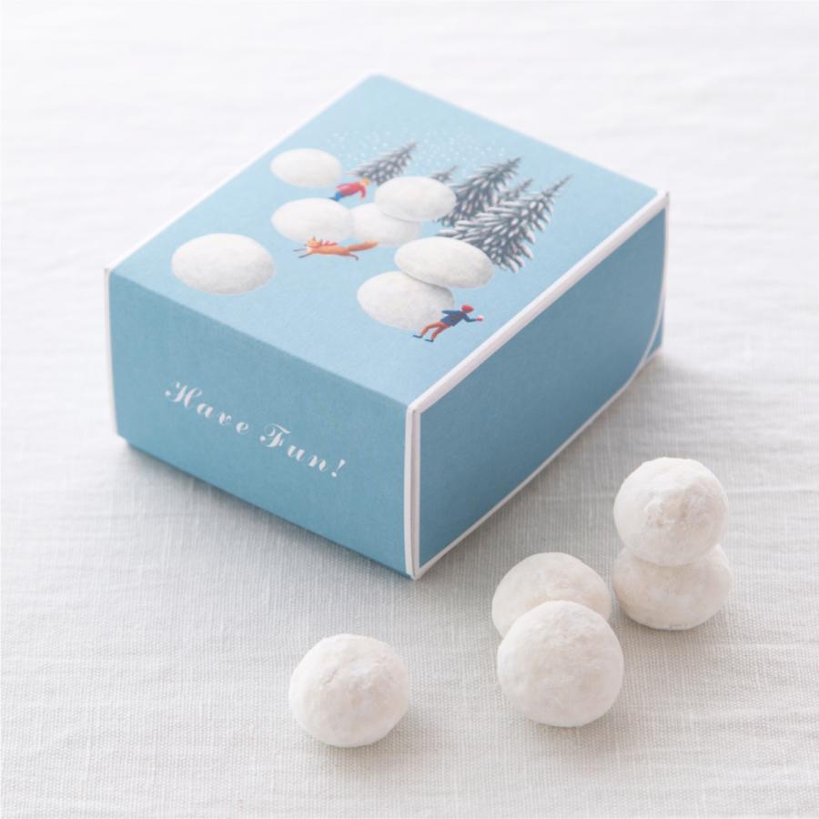 プチギフト スノーボール 人気の贈り物が大集合 6個以上で送料無料 お菓子 クッキー サブレ 箱入り バレンタイン お返し ギフトウエディング チョコレート かわいい ホワイトデー