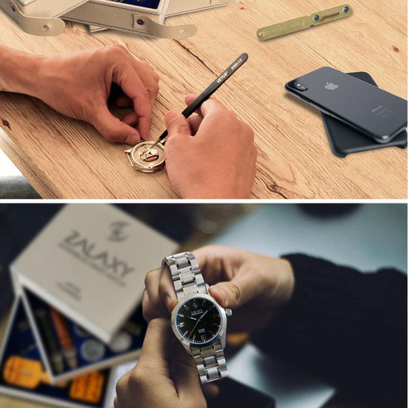 腕時計 メンズ 腕時計 メンズ 革ベルト ステンベルト 腕時計DIYセット ZALAXY WATCH 腕時計制作キット 腕時計 組み立て  9つのデザイン クォーツ