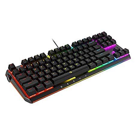売れ筋がひクリスマスプレゼント！ DREVO BladeMaster TE All Rounder RGB Mechanical Gaming Keyboard with Progra キーボード