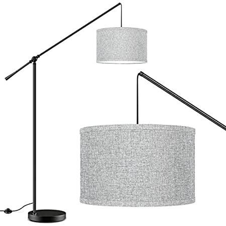 定番のお歳暮 Shade, Drum Hanging with Lamp Floor Arc Modern for Lamp Standing Adjustable ペンダントライト