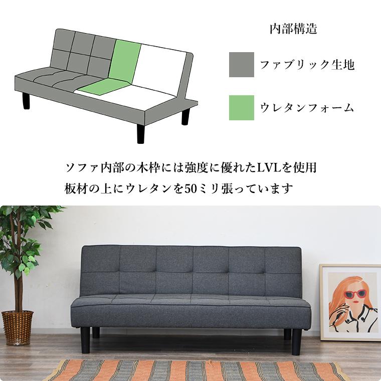 ソファーベット 3人掛け セミダブル ソファベッド コンパクト ソファーベット 3人掛け セミダブル ソファベッド コンパクト