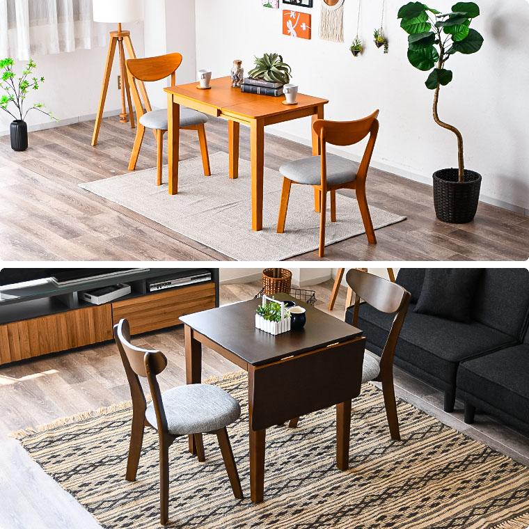 ｍ♡伸長式ダイニングテーブルセット （取りに来て頂ける方お願い致します) m♡伸長式ダイニングテーブルセット （取りに来て頂ける方