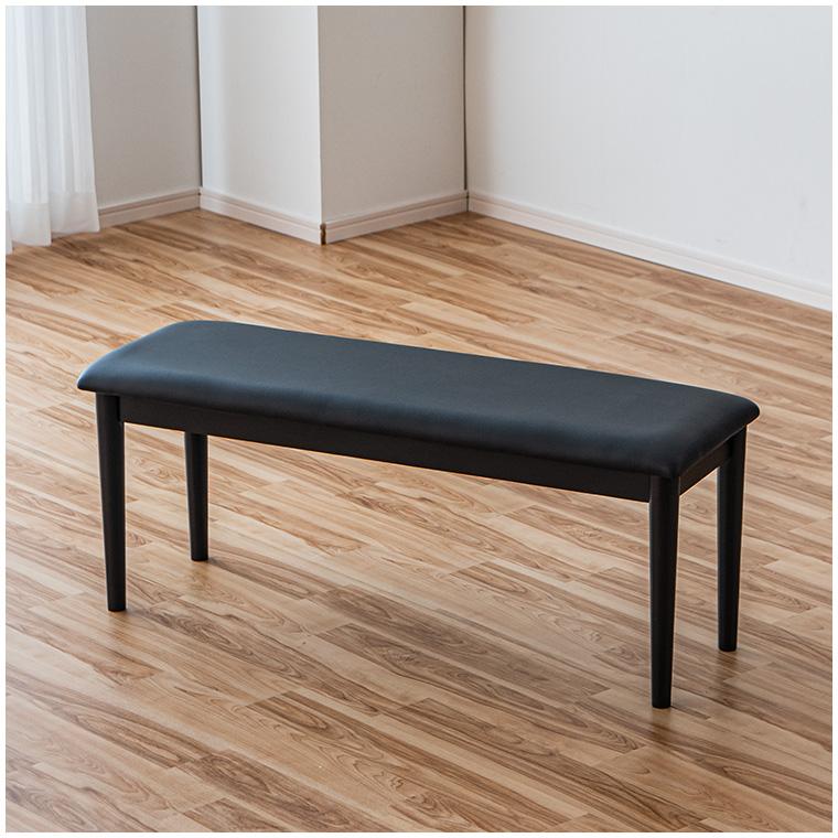 ダイニングチェア ダイニングベンチ 椅子 いす 長椅子 おしゃれ 黒