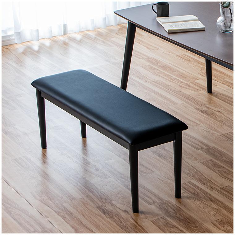 ダイニングチェア ダイニングベンチ 椅子 いす 長椅子 おしゃれ 黒