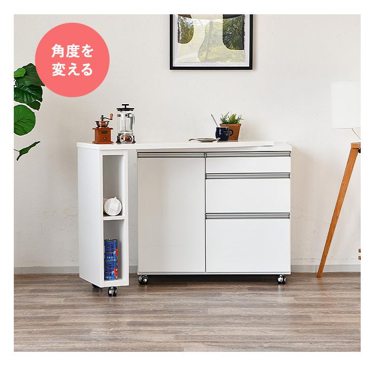 10%OFFクーポン 5/9＆5/10限定】キッチンカウンター 伸縮カウンター