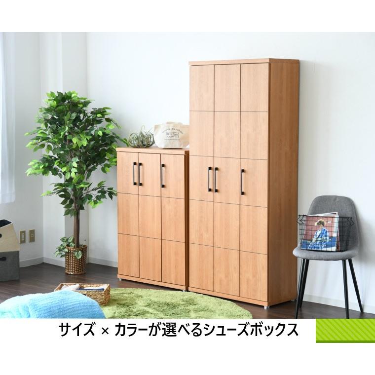 【GW限定10%OFFクーポン 5/2〜5/6】下駄箱 ロータイプ 幅80cm 20足 靴入れ 収納 棚 スリム 木製 縦長 おしゃれ 薄型 大容量 本棚 完成品_3