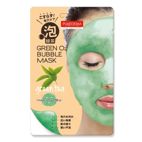 ブラック O2 バブル マスク 緑茶（グリーンティー） : 彩り通販