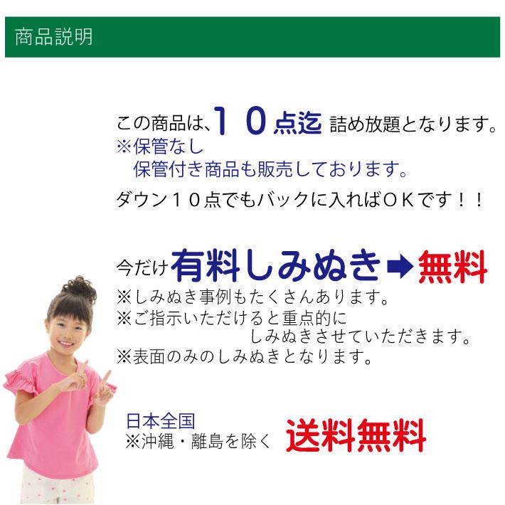 クリーニング 宅配 詰め放題 １０点まで（ブロガーさん推薦♪）衣替え 今だけ有料しみぬきも無料（送料無料）｜bonitacl｜02