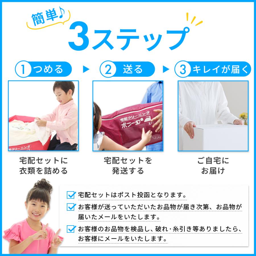 クリーニング 宅配 詰め放題 枚数制限無し（M） : 宅配クリーニング