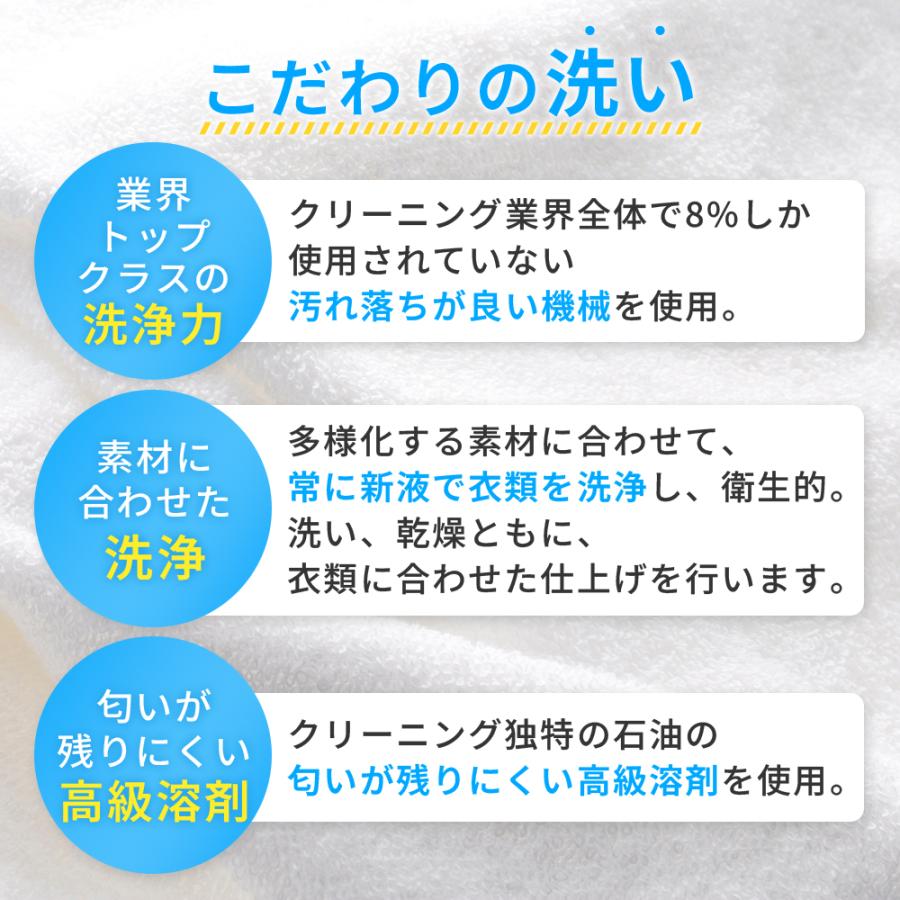 クリーニング 保管 無制限詰め放題M （ブロガーさん推薦）衣替え 今だけ有料しみぬきも無料（送料無料）の画像