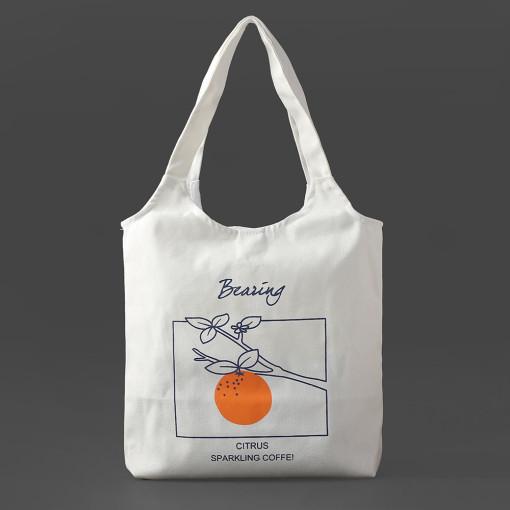 JEJU みかんキャンバスエコバッグ】ECOBAG 韓国 済州道 済州島