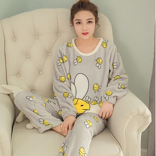 ルームウェア もこもこ レディース パジャマ 上下セット 大きいサイズ フリース 厚手 長袖 可愛い カラフル 冬 Tc850 ボニート 通販 Yahoo ショッピング