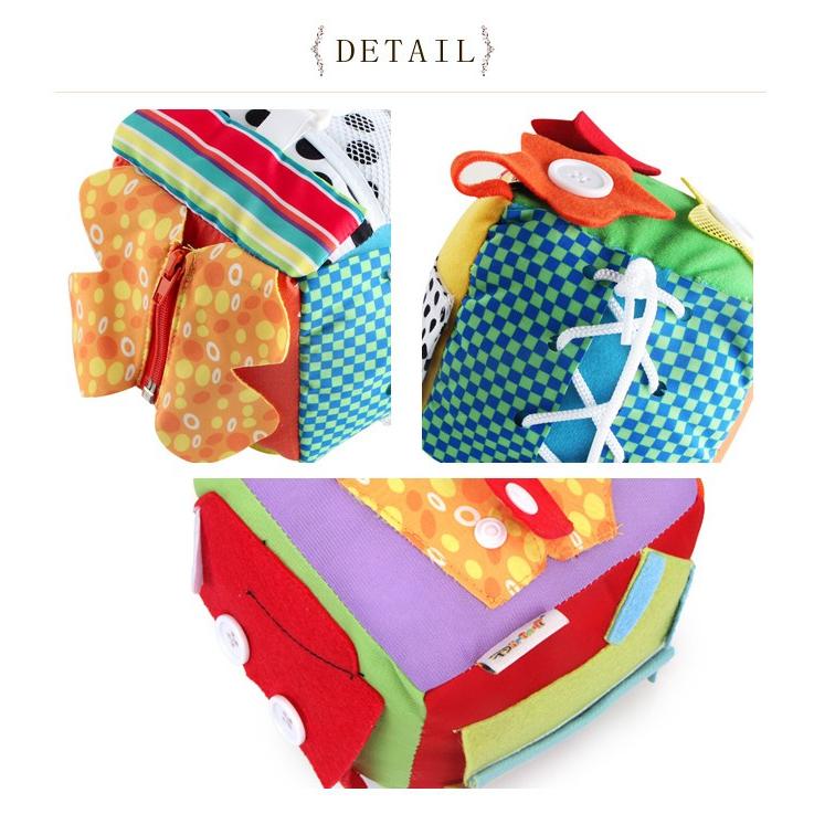 おもちゃ 赤ちゃん 知育玩具 布のおもちゃ サイコロ型 着用練習 教育玩具 学習玩具 0歳 1歳 2歳 ベビー 幼児 Ta580 ボニート 通販 Yahoo ショッピング