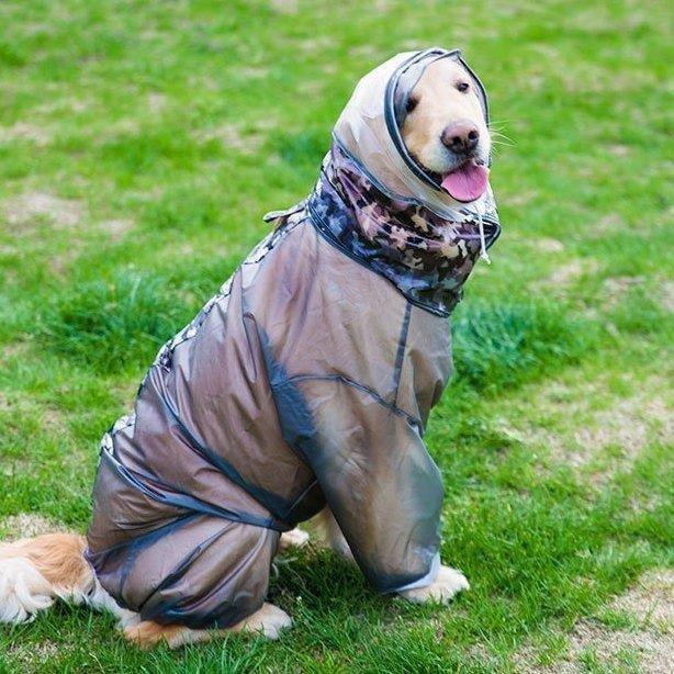 高質で安価 犬 レインコート 大型犬 中型犬 フルカバータイプ 雨除け パーカー レインウェア カッパ 防水 撥水犬用 雨 梅雨 雨具 散歩 犬 服 在庫一掃 Turningheadskennel Com