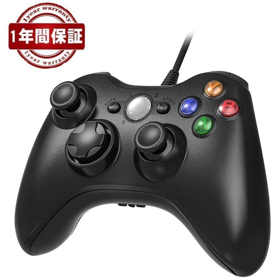 Xbox360 コントローラー Blitzl Pc メール便なら送料無料 有線 ケーブル Windows 色ホワイト ゲームパッド