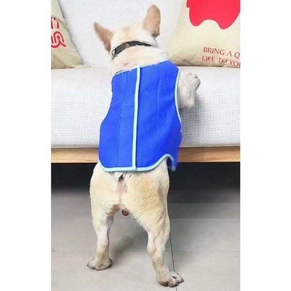 ランキング第1位 犬服 アクセサリー ドッグウェア犬服ベストペット用犬用冷却服冷却ベスト夏 ドッグウェア犬服ベストペット用犬用冷却服冷却ベスト夏用クール体温調整冷たい涼しい夏用無地単色シンプルお散歩お出かけ Ism Com Ge