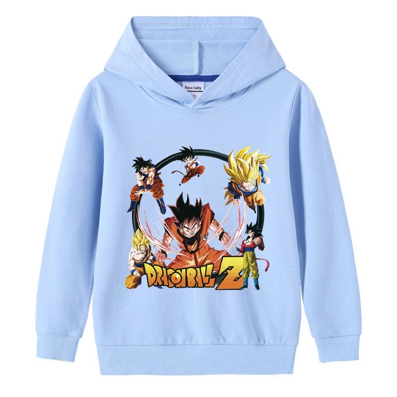 送料無料 ドラゴンボール 孫悟空 プルオーバー プリントパーカー 