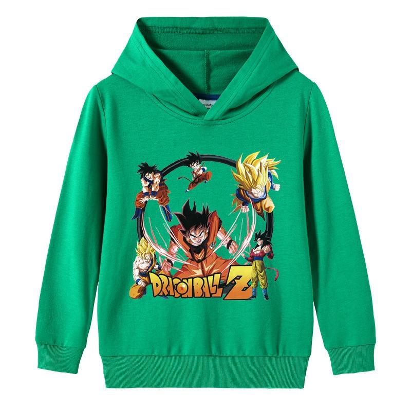 送料無料 ドラゴンボール 孫悟空 プルオーバー プリントパーカー 