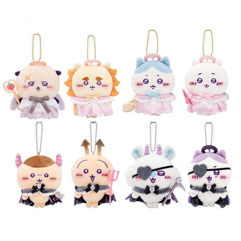 ちいかわ 悪魔ちいかわ キーホルダー ぬいぐるみウサギ ハチワレ ちいかわ 悪魔ちいかわ キーホルダー ぬいぐるみウサギ ハチワレ