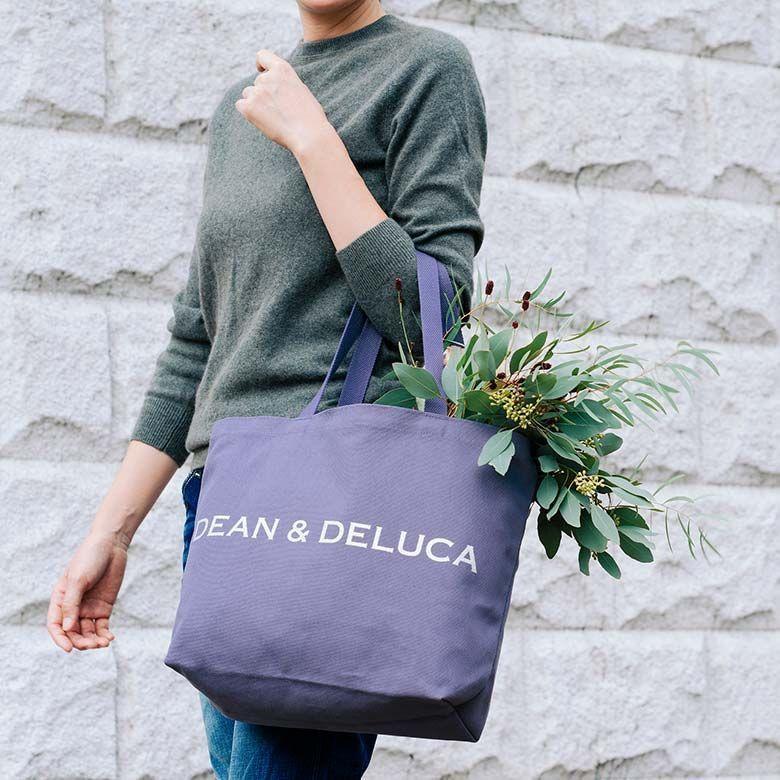 新入荷 DEAN＆DELUCA 帆布 ショッピングバッグ エコバッグ S/Lサイズ ディーンアンドデルーカ クリスマス  大人気 トートバッグ プレゼント 大容量 ギフト｜bonjia｜17