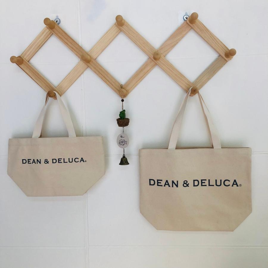 新入荷 DEAN＆DELUCA 帆布 ショッピングバッグ エコバッグ S/Lサイズ ディーンアンドデルーカ クリスマス  大人気 トートバッグ プレゼント 大容量 ギフト｜bonjia｜03