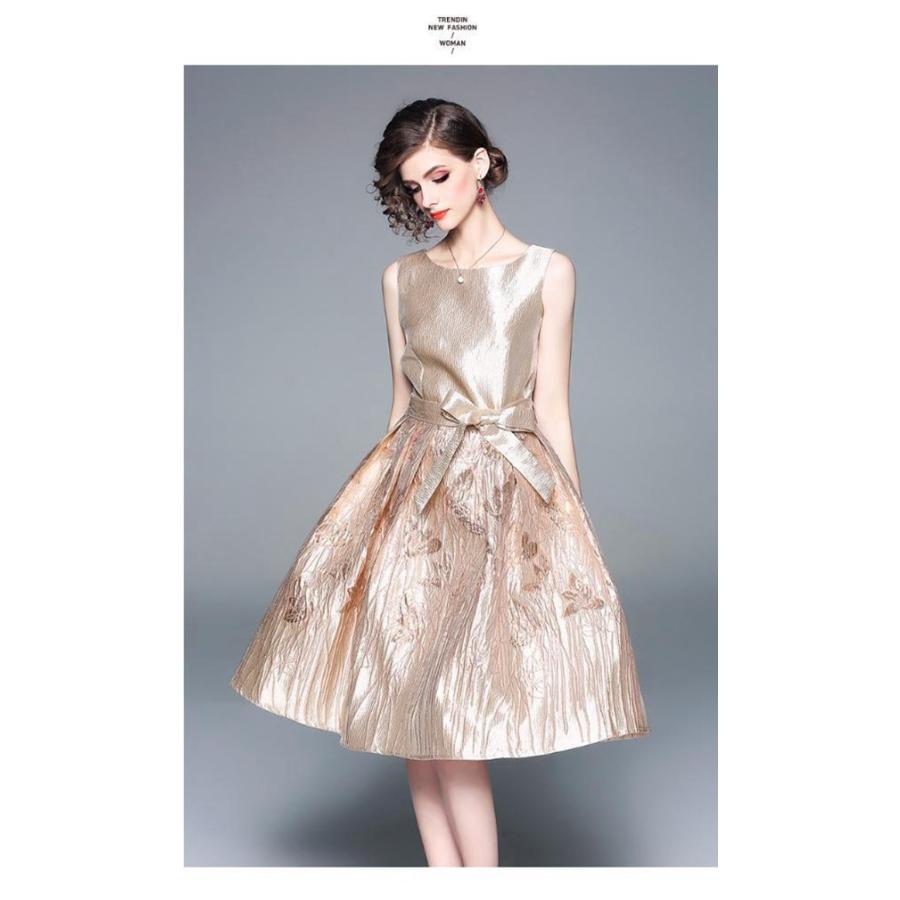 パーティードレス フォーマル 無袖 ドレス 成人式 きちんと お呼ばれ 二次会 デート 大人 上品 清楚 シャンパン 食事会 着痩せ Y02dress065 ボンジーア 通販 Yahoo ショッピング