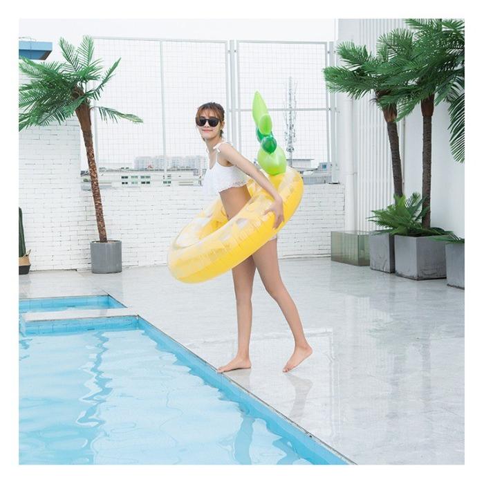 浮き輪 105cm 羽入り フェザー フロート インスタ映え プール かわいい 美品