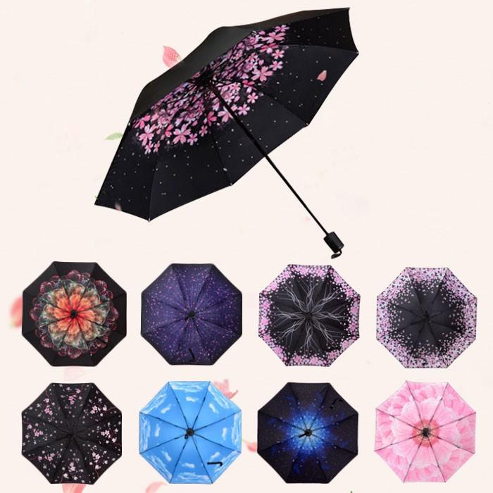桜柄 日傘 折りたたみ 完全遮光 桜 晴雨兼用 Uvカット紫外線対策 折りたたみ傘レディース メンズ かわいい日傘 Ys0014 ボンジーア 通販 Yahoo ショッピング
