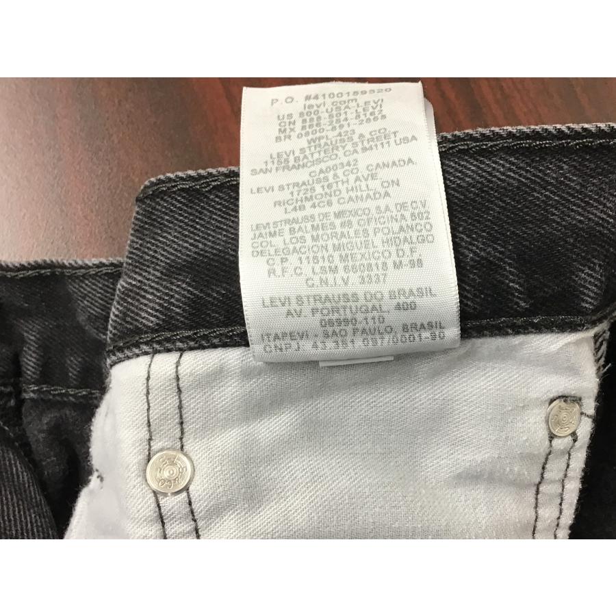 Levi's 【エジプト製】リーバイス 505 ブラック 後染め W36 Levi's 【エジプト製】リーバイス 505 ブラック 後染め W36