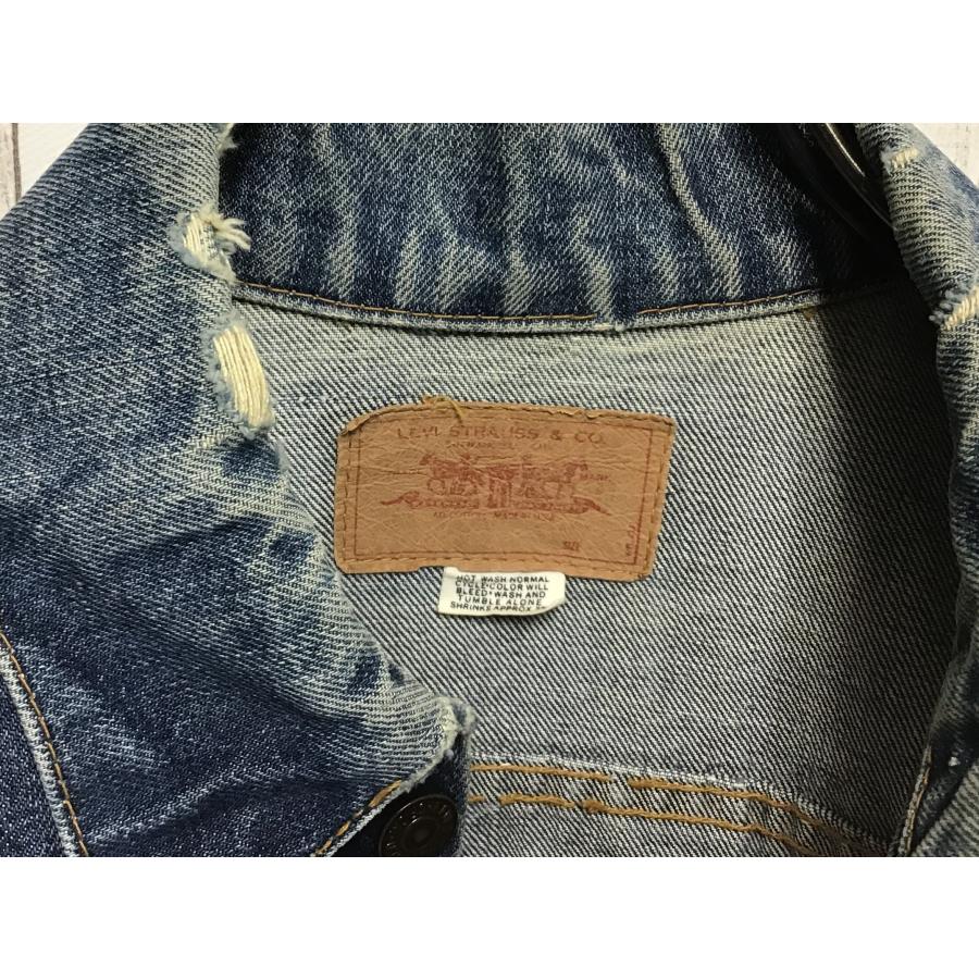 70’s LEVI’S USA製　70505 ビンテージ ケアタグ 60〜70年代 Levi's リーバイス ケアタグ付き 70505 4th デニム