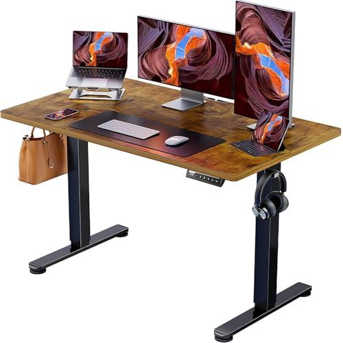 ErGear 電動 オフィスワークテーブル 昇降式デスク スタンディング 
