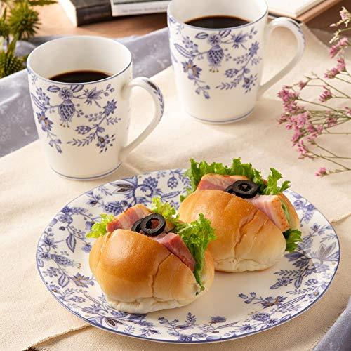 Noritake ノリタケ プレート 21cm ブルーソレンティーノ色線仕上げ