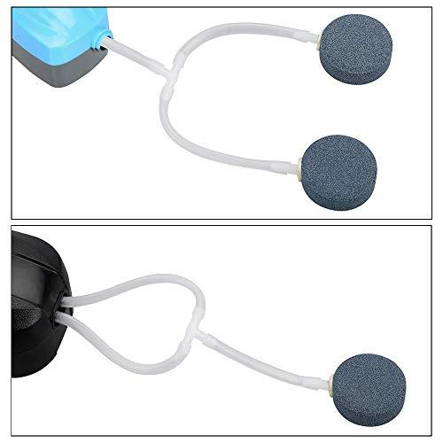 【2個セット】エアラインチューブ スプリッターコネクター フィッシュタンク 青 2個セット】エアラインチューブ スプリッターコネクター