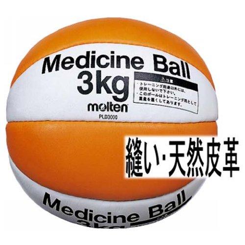 molten Medicine Ball 3kg オレンジ/ホワイト molten(モルテン) メディシンボール(Medicine Ball) 3KG PLD3000
