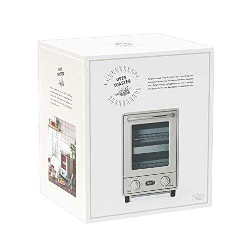 【Toffy/トフィー】 オーブントースター K-TS4 縦型トースター 2段トースター 新型 スリム レトロ (アッシュホワイト) Toffy/トフィー】 オーブントースター K-TS4（アッシュホワイト） 縦型