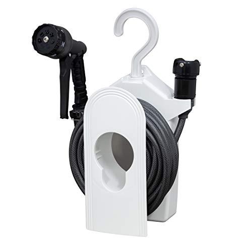 WATER GEAR(ウォーターギア) ホース ホースリール 20m コンパクト Amazon | WATER GEAR(ウォーターギア) ホース ホースリール オーロラ