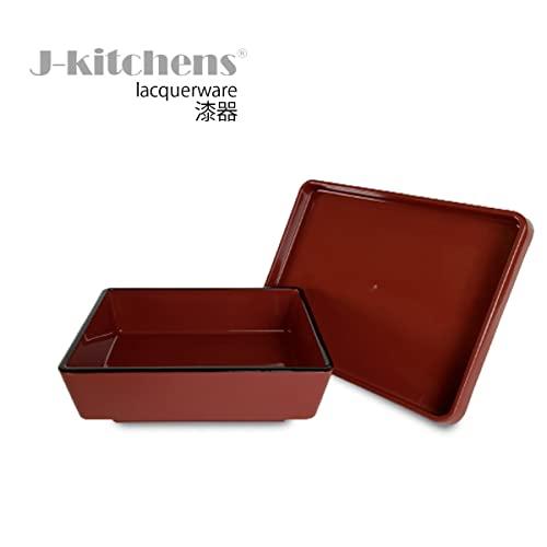ジェイキッチンズ(J-kitchens) うな重 重箱 福うなぎ平 梨地天黒 ジェイキッチンズ(J-kitchens) うな重 重箱 福うなぎ平 梨地天黒