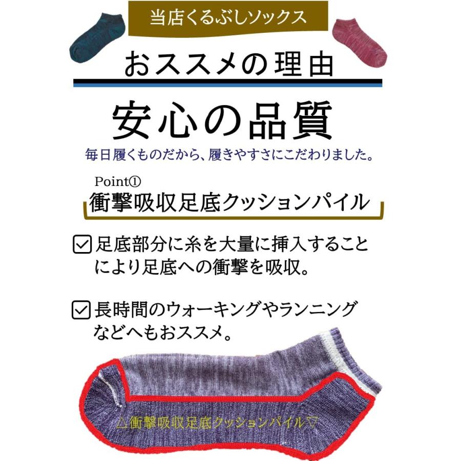 くるぶしさん専用　　　　　　　　　　　　　 5個セット ネイビー/レッド NAKAMAJITA] 28-30cm 大きいサイズ メンズ 底パイル くるぶし ソックス