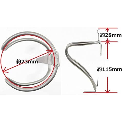 マイクロヒーロー(MicrOHERO) 超軽量 25g チタン合金 ボトルケージ 丈夫で変形しにくい ドリンクホルダー｜bonnenuit｜06