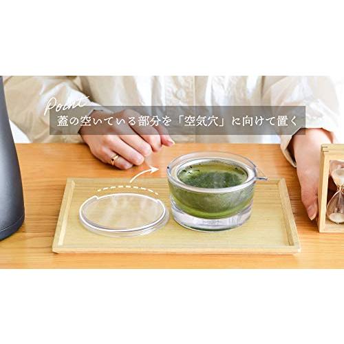 煎茶堂東京】「透明急須」 120ml 茶こし付 割れない・熱くない